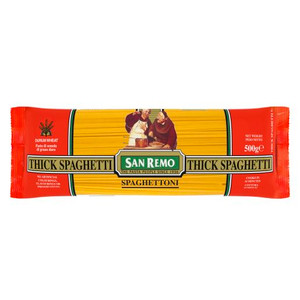 SAN REMO THICK SPAGHETTI #8 500GM