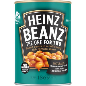 HEINZ TOMATO BAKED BEANS 300GM