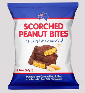 COOKS CONFECT SCORCHED PEANUT BITES 140GM
