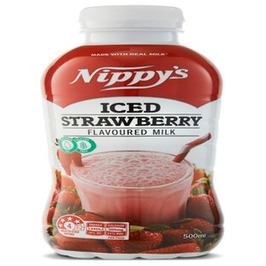 NIPPYS ICED STRAWBERRY MILK 500ML