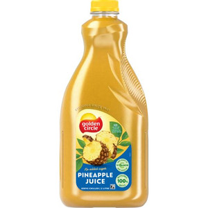 GOLDEN CIRCLE UNSWEETENED PINEAPPLE JUICE 2L