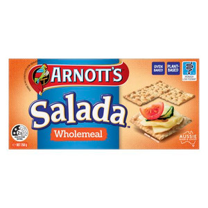 ARNOTTS CRACKERS SALADA WITH WHOLEMEAL 250GM