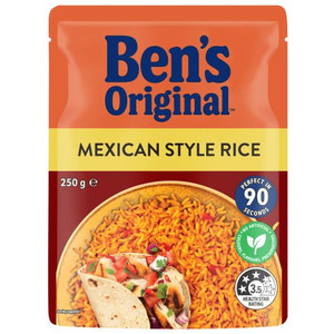 UNCLE BENS EXPRESS MEXICAN STYLE RICE 250GM