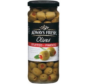ALWAYS FRESH STUFFED SPANISH OLIVES 450GM