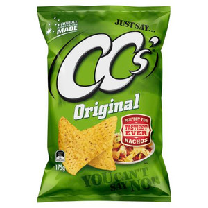 CC'S ORIGINAL CORN CHIPS 175GM