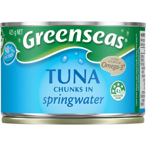 GREENSEAS TUNA IN SPRINGWATER 425GM
