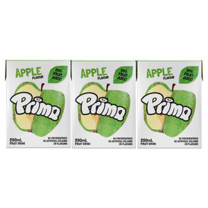 PRIMA APPLE FRUIT DRINK 6X200ML