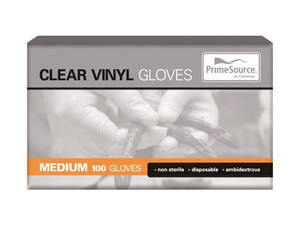 CAST AWAY GLOVES POWDERED VINYL MEDIUM (CA-GVM027) 100S
