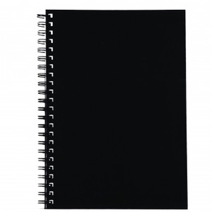 SPIRAX HARDCOVER NOTEBOOKS 512 A4 200Pg Black