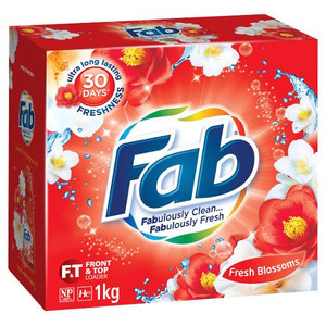 FAB FRESH BLOSSOM DETERGENT POWDER 1KG