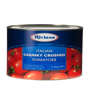 RIVIANA CHUNKY CRUSHED TOMATOES 2.5KG