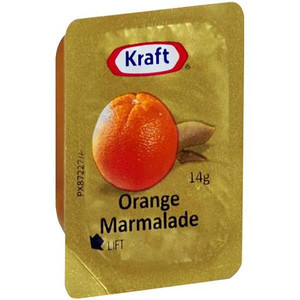 KRAFT MARMALADE PORTIONS 75X14GM