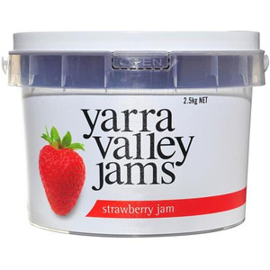 YARRA VALLEY STRAWBERRY JAM 2.5KG