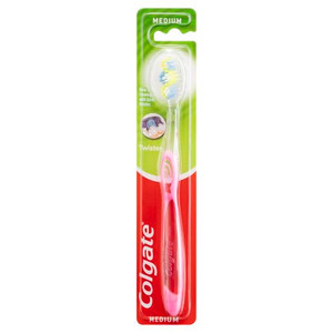 COLGATE TOOTHBRUSH TWISTER ADULT MEDIUM 1PK (Carton of 8)