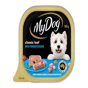 MY DOG CHICKEN SUPREME DOG FOOD 100GM (Carton of 12)