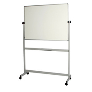 COMMERCIAL MOBILE MAGENETIC WHITEBOARD (PIVOTING) 1500 X 1200 *** While Stocks Last ***