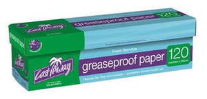 CAST AWAY GREASEPROOF PAPER ROLL 30CM (CA-GP-ROLL) 120M