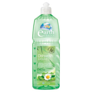 EARTHS CHOICE ALOE VERA DISHWASH LIQUID CONCENTRATE 1L (Carton of 9)