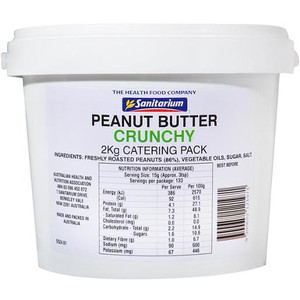 SANITARIUM PEANUT BUTTER CRUNCHY 2KG