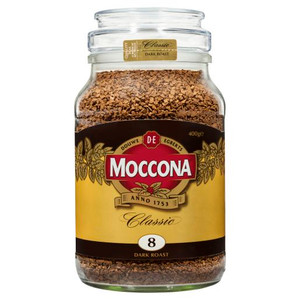 MOCCONA DARK ROAST FREEZE DRIED COFFEE 400GM