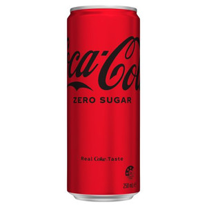 COCA COLA NO SUGAR CAN 250ML (Carton of 24)