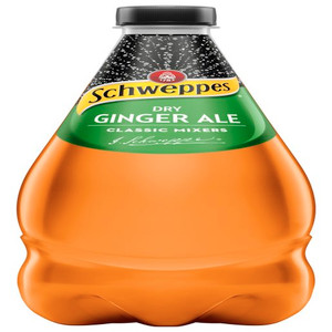 SCHWEPPES DRY GINGER ALE 1.1L (Carton of 12)
