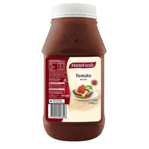 MASTERFOODS JAR TOMATO RELISH 2.75KG