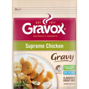 GRAVOX GRAVY MIX SACHEL SUPREME CHICKEN 29GM (Carton of 18)