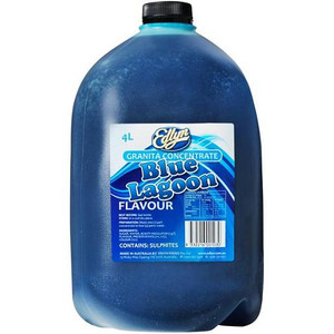 EDLYN BLUE LAGOON GRANITA MIX 4L