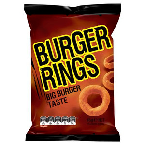 BURGER RINGS ORIGINAL 45GM (Carton of 18)