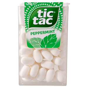 TIC TAC PEPPERMINT 24GM (Carton of 24)