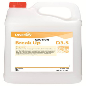 DIVERSEY BREAK UP HEAVY DUTY DEGREASER 5L