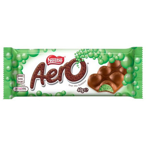 NESTLE AERO PEPPERMINT BAR 40GM (Carton of 24)