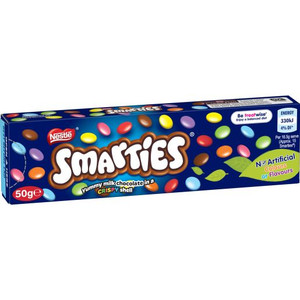 NESTLE SMARTIES 50GM (Carton of 24)