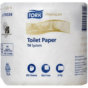 TORK PREIMUM TOILET ROLL T4 (Carton of 48)