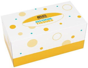 BLACK & GOLD FACIAL TISSUES 2 PLY 224S (Carton of 30)