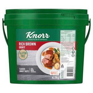 KNORR GLUTEN FREE RICH BROWN GRAVY 6.5KG