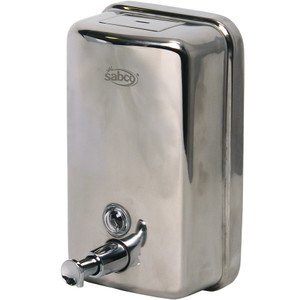 Sabco Soap & Lotion Dispenser Stainless Steel Stainless Steel with Lockable Refill Lid