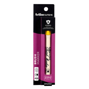 ARTLINE SUPREME BRUSH MARKER YELLOW ** ETA 18/11/2026 **