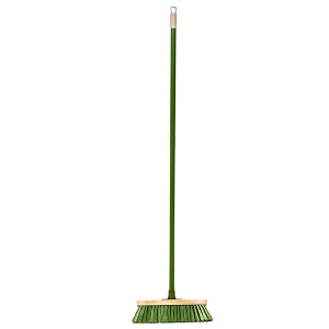 CLEANLINK OUTDOOR BROOM WITH METAL HANDLE