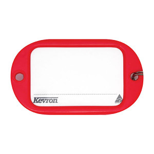 KEVRON ID10 KEYTAGS JUMBO RED BAG 12