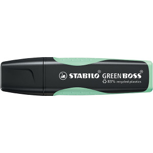 STABILO GREEN BOSS PASTEL HINT OF MINT (BOX OF 10)