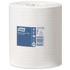 TORK BASIC CENTREFEED TOWEL 1 PLY M2 300M 6 ROLLS