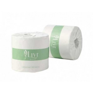 LIVI BASICS TOILET TISSUE 1ply 1000s, Ctn48