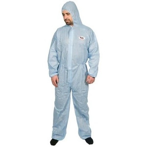 Genuine High Calibre Disposable Coveralls SMS Type 5-6 Blue Large