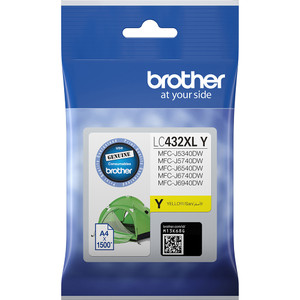 Brother LC-432XLY Ink Cartridge High Yield Yellow