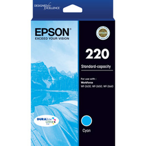 Epson 220 DURABrite Ultra Ink Cartridge Cyan