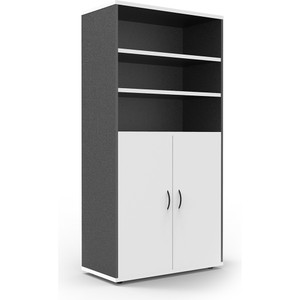 Rapidline Rapid Worker Lockable Wall Unit 900W x 450D x 1800mmH White And Ironstone