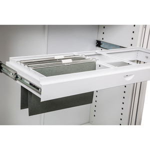 Rapidline Go Steel Tambour Accessory Roll Out File Frame 1020W x 360D x 95mmH White