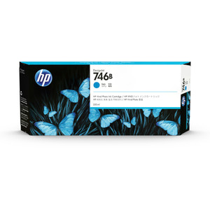 HP 746B DesignJet Ink Cartridge High Yield 300ml 3WX36A Black